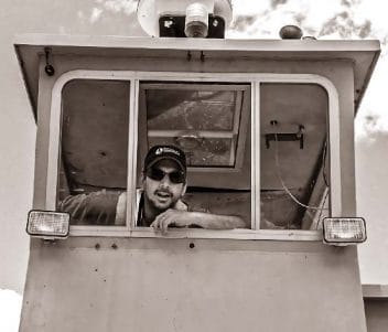 Former Education Coordinator Erik Lovestrand is best known for his field trips. Overnight trips to Little St. George Island, trawling the bay, and upriver to Fort Gadsden are fondly remembered by many who participated.