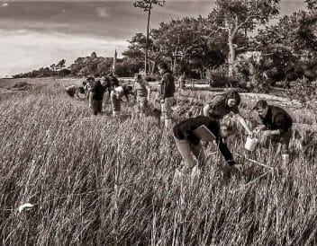 Over the years, the goals and duties of the Education Department have stayed basically the same. To promote good stewardship of this important and unique natural resource through a better understanding of what an estuary is and why estuaries are important.