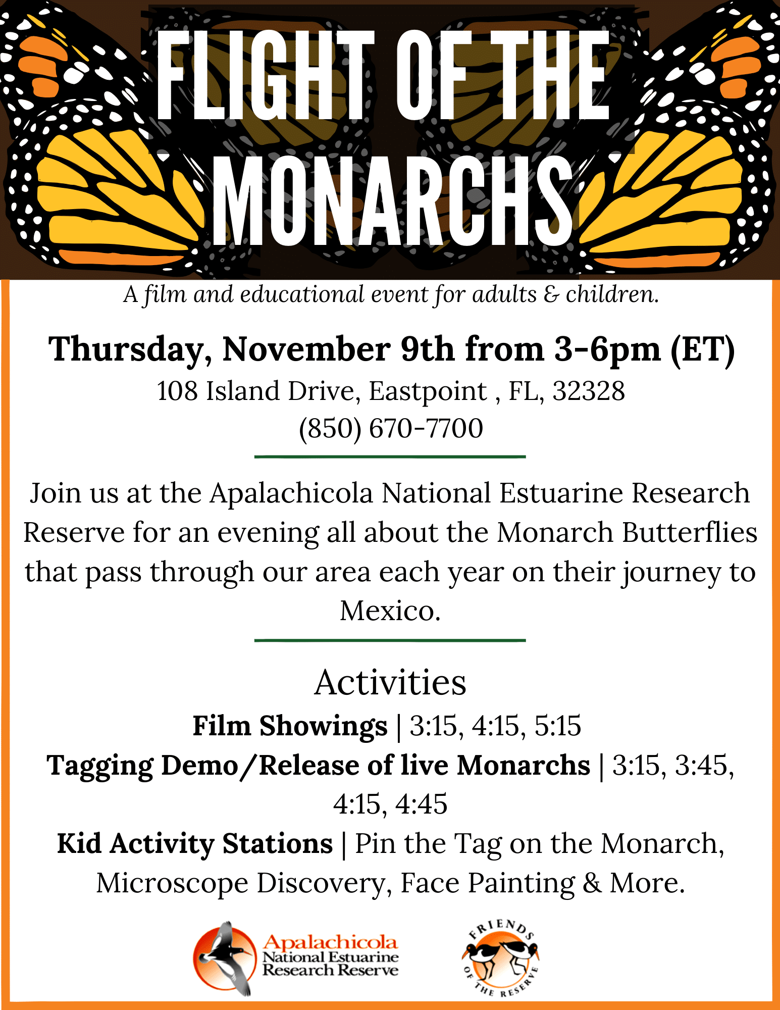 Apalachicola National Estuarine Research Reserve Eastpoint, Florida