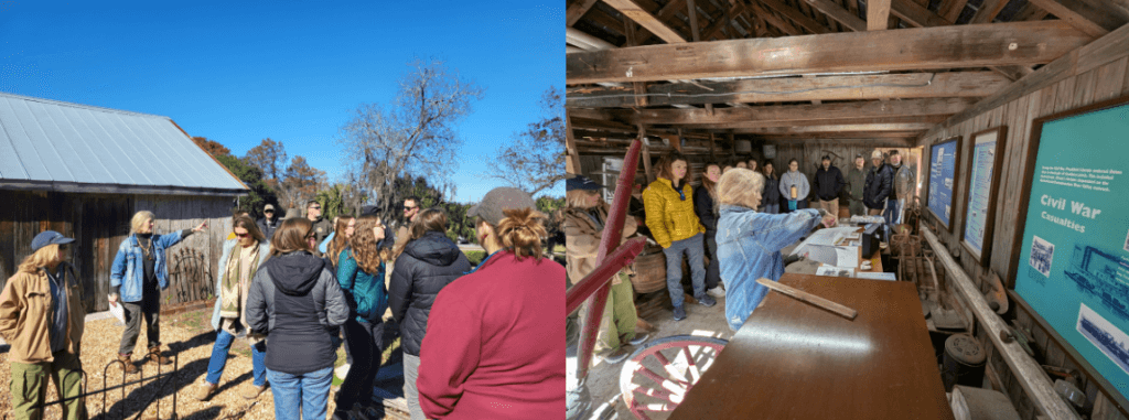 Resource Training at Orman State Historic Site.